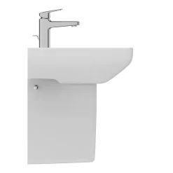 Ideal Standard I.Life A 1TH Washbasin + Semi Pedestal 11 Ideal Standard I.Life A 1TH Washbasin + Semi Pedestal -Shower Baths Discount isila55sp d2