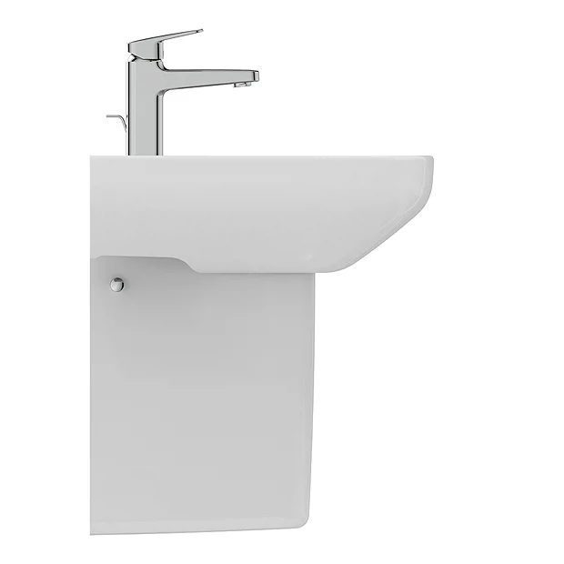 Ideal Standard I.Life A 1TH Washbasin + Semi Pedestal 6 Ideal Standard I.Life A 1TH Washbasin + Semi Pedestal - Image 4