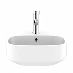 Crosswater Kai S 1TH Corner Basin -Shower Baths Discount klsc01scw d1