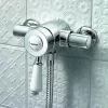 Bristan Colonial2 Thermostatic Surface Mounted Shower Valve + Adjustable Riser 1 Bristan Colonial2 Thermostatic Surface Mounted Shower Valve + Adjustable Riser -Shower Baths Discount kn2shxarc d2