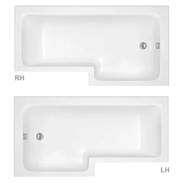 Milan Bathroom Milan Shower Bath - 1500mm L Shaped With Double Hinged Screen + Panel 3 Milan Bathroom Milan Shower Bath - 1500mm L Shaped With Double Hinged Screen + Panel