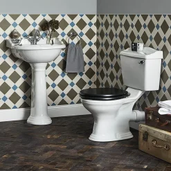 Bayswater Porchester Traditional 1TH Basin & Full Pedestal