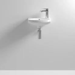 Milton Accessible Bathroom Milton 350 X 280 Wall Hung Compact Basin (1 Tap Hole)