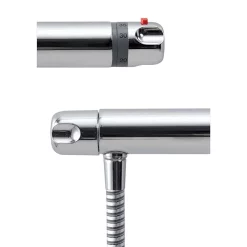 Aqualisa - Midas 100 Exposed Thermostatic Bar Valve With Slide Rail Kit 9 Aqualisa - Midas 100 Exposed Thermostatic Bar Valve With Slide Rail Kit -Shower Baths Discount md100bar d1 1