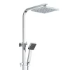 Milan Bathroom Milan Modern Thermostatic Shower - Chrome 2 Milan Bathroom Milan Modern Thermostatic Shower - Chrome -Shower Baths Discount mil002 v2 d2