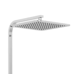 Milan Bathroom Milan Deluxe Cool Touch Square Thermostatic Shower (300 X 300mm Head - Chrome) -Shower Baths Discount mil2ct d1