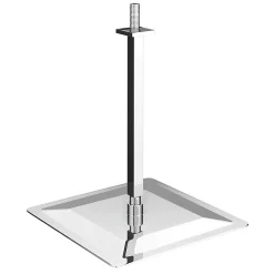 Victorian Plumbing Modern Square Triple Shower Valve, Ceiling Mounted Square Shower Head & 6 Body Jets 11 Victorian Plumbing Modern Square Triple Shower Valve, Ceiling Mounted Square Shower Head & 6 Body Jets -Shower Baths Discount mil3vsa d1