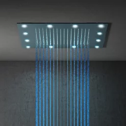 Milan Bathroom Milan 400mm LED Square Shower Package With Concealed Valve + Handset 12 Milan Bathroom Milan 400mm LED Square Shower Package With Concealed Valve + Handset -Shower Baths Discount mil400pk2 d3