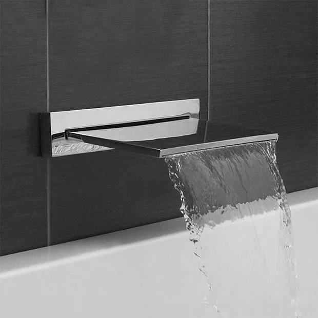 Milan Bathroom Milan Modern Shower Package (Fixed Head, Riser Rail Kit + Bath Spout) 5 Milan Bathroom Milan Modern Shower Package (Fixed Head, Riser Rail Kit + Bath Spout) - Image 3