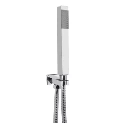 Ultra Series L Triple Thermostatic Valve With Square Shower Head + Handset -Shower Baths Discount milantriplethermostaticvalvewithsquareshowerheadandhandsetd3