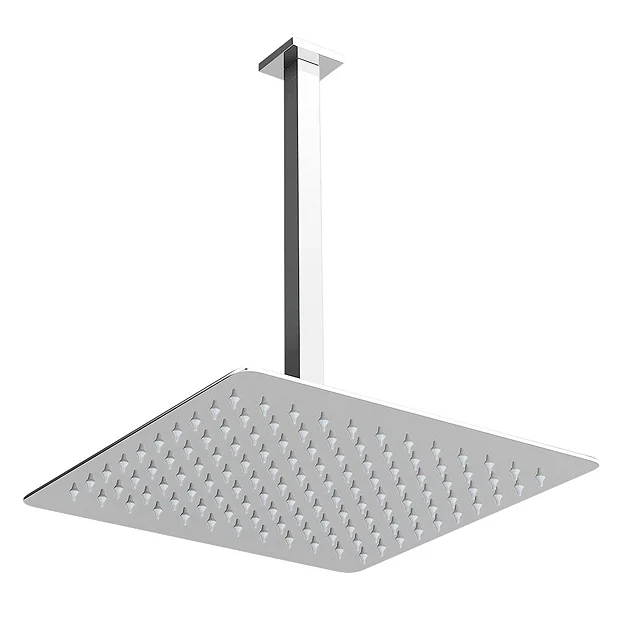 Milan Bathroom Milan Twin Concealed Shower Valve Inc. Ultra Thin 300 X 300mm Head + Vertical Arm 5 Milan Bathroom Milan Twin Concealed Shower Valve Inc. Ultra Thin 300 X 300mm Head + Vertical Arm - Image 3