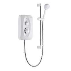 Mira Sh Mira - Jump Electric Shower - White & Chrome - Available In 8.5, 9.5 Or 10.8KW