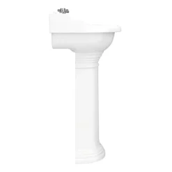 Victorian Plumbing Monaco Traditional Basin + Pedestal (2 Tap Hole) 11 Victorian Plumbing Monaco Traditional Basin + Pedestal (2 Tap Hole) -Shower Baths Discount monbasped d3