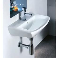 Nuie Asselby Wall Hung Cloakroom Basin (500 X 375mm)