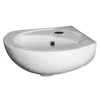Nuie Corner Wall Hung Basin - 1 Tap Hole 1 Nuie Corner Wall Hung Basin - 1 Tap Hole -Shower Baths Discount ncu862d1