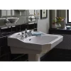 Heritage Bathroom Heritage - Granley Standard Basin & Pedestal - Various Tap Hole Options -Shower Baths Discount pgrw051pgrw09 d3