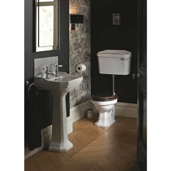 Heritage Bathroom Heritage - Granley Cloakroom Basin & Pedestal 9 Heritage Bathroom Heritage - Granley Cloakroom Basin & Pedestal -Shower Baths Discount pgrw07pgrw09 d2