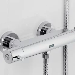 Bristan Prism Thermostatic Exposed Safe Touch Bar Shower With Riser Kit And Fast Fit Connections -Shower Baths Discount pmshxmmctffc.ai1