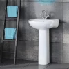 Nuie Lawton 550mm Basin With Full Pedestal 2 Nuie Lawton 550mm Basin With Full Pedestal -Shower Baths Discount premierlawton550mmbasinwithfullpedestald1
