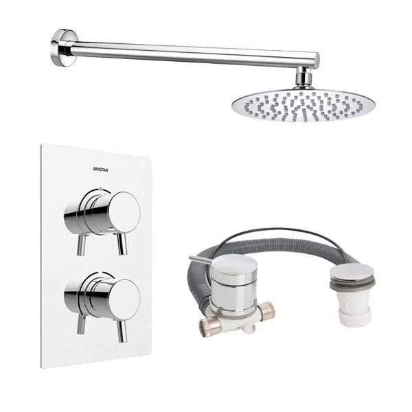 Bristan Prism Recessed Dual Control Shower Pack 3 Bristan Prism Recessed Dual Control Shower Pack