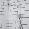 Bristan Quadrato Thermostatic Bar Shower Valve With Rigid Riser + Fast Fit Kit -Shower Baths Discount qdshxdivffc nd4
