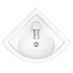 RAK Ceramic RAK Compact Corner Basin -Shower Baths Discount rakcompactcornerbasinnd1