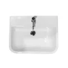 RAK Ceramic RAK Series 600 52cm Basin With Full Pedestal -Shower Baths Discount rakseries60052cmbasinwpedestaldetail1