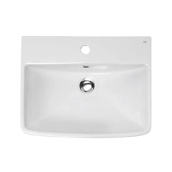 RAK Ceramic RAK Summit 50cm Basin 1 TH & Pedestal 5 RAK Ceramic RAK Summit 50cm Basin 1 TH & Pedestal - Image 3