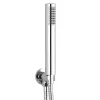 Cruze Bathroom Cruze Round Thermostatic Shower Pack With Head + Handset (Oval Backplate) Chrome -Shower Baths Discount rd4chpkrd4