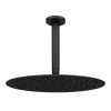 Arezzo Matt Black Round Shower Package With Concealed Valve + 300mm Ceiling Mounted Head -Shower Baths Discount rd5blkpk detail5