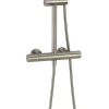 Crosswater Central Brushed Stainless Steel Height Adjustable Thermostatic Shower -Shower Baths Discount rm530wv d2