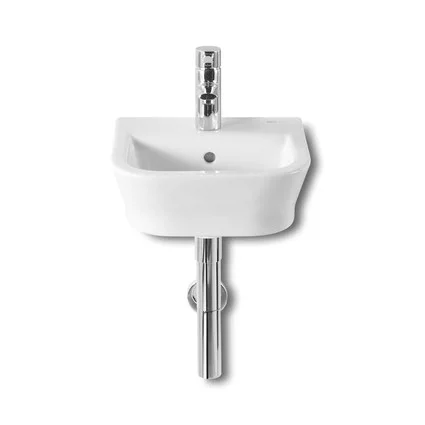 Roca - The Gap W350 X D320mm Compact Wall Hung Basin - 1 Tap Hole 3 Roca - The Gap W350 X D320mm Compact Wall Hung Basin - 1 Tap Hole