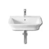 Roca - The Gap W550 X D470mm Wall Hung Basin - 1 Tap Hole -Shower Baths Discount rocathegapw550xd470mmwallhungbasin1taphole327475000l