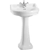 Urlington Bathroom Burlington Edwardian Round Medium Basin And Regal Pedestal 2 Urlington Bathroom Burlington Edwardian Round Medium Basin And Regal Pedestal -Shower Baths Discount roundb61thverylarge