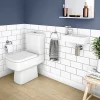 Victorian Plumbing Rondo Wall Hung Small Cloakroom Basin 1TH - 365 X 180mm 2 Victorian Plumbing Rondo Wall Hung Small Cloakroom Basin 1TH - 365 X 180mm -Shower Baths Discount rwhscb d6
