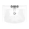 Victorian Plumbing Rydal Traditional Basin + Pedestal (1 Tap Hole) -Shower Baths Discount rydbp d4