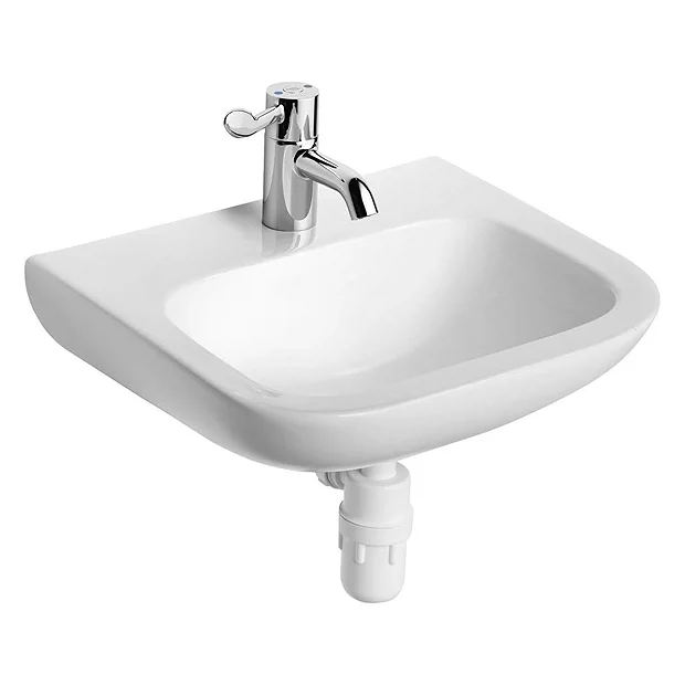 Armitage Shanks Portman 21 50cm 1TH Washbasin (No Overflow) 3 Armitage Shanks Portman 21 50cm 1TH Washbasin (No Overflow)