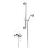 Heritage Bathroom Heritage Dawlish Exposed Shower With Premium Flexible Riser Kit - Chrome 2 Heritage Bathroom Heritage Dawlish Exposed Shower With Premium Flexible Riser Kit - Chrome -Shower Baths Discount sdcdual09 l