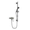 Heritage Bathroom Heritage Dawlish Exposed Shower With Premium Flexible Riser Kit - Brushed Nickel 1 Heritage Bathroom Heritage Dawlish Exposed Shower With Premium Flexible Riser Kit - Brushed Nickel -Shower Baths Discount sdcdual14