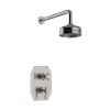 Heritage Bathroom Heritage Glastonbury Recessed Shower With Premium Fixed Head Kit - Brushed Nickel 2 Heritage Bathroom Heritage Glastonbury Recessed Shower With Premium Fixed Head Kit - Brushed Nickel -Shower Baths Discount sdcdual15