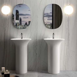 RAK Ceramic RAK Sensation 55cm 1TH Free Standing Basin