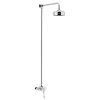 Heritage Bathroom Heritage Glastonbury Exposed Shower With Premium Fixed Riser Kit - Chrome -Shower Baths Discount sgsin03 l