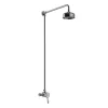 Heritage Bathroom Heritage Glastonbury Exposed Shower With Premium Fixed Riser Kit - Brushed Nickel 2 Heritage Bathroom Heritage Glastonbury Exposed Shower With Premium Fixed Riser Kit - Brushed Nickel -Shower Baths Discount sgsin08