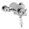 Heritage Bathroom Heritage Hartlebury Exposed Shower With Premium Flexible Riser Kit - Chrome -Shower Baths Discount shddual09 d1