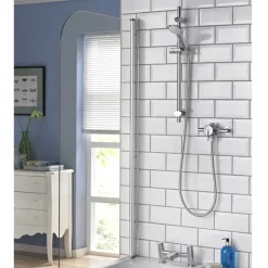 Bristan Sonique2 Exposed Thermostatic Surface Mounted Shower Valve With Adjustable Riser -Shower Baths Discount soq2shuarcd1