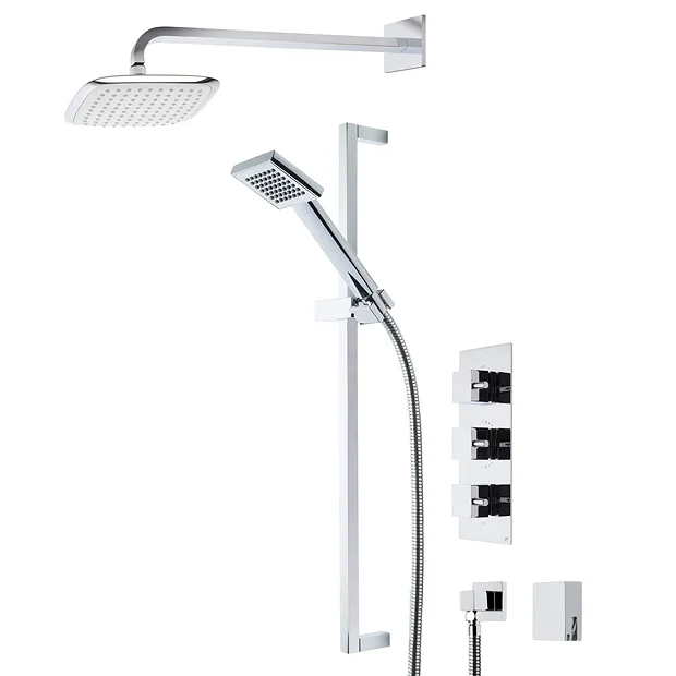 Roper Rhodes Event Square Triple Function Shower System With Bath Filler 4 Roper Rhodes Event Square Triple Function Shower System With Bath Filler - Image 2