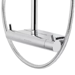 Roper Rhodes Storm Exposed Dual Function Shower System With Accessory Shelf -Shower Baths Discount svset37 d1