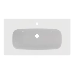 Ideal Standard I.Life A 840mm 1TH Wall Hung/Vanity Washbasin 9 Ideal Standard I.Life A 840mm 1TH Wall Hung/Vanity Washbasin -Shower Baths Discount t462001 d1