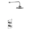 Urlington Bathroom Burlington Trent Thermostatic Concealed Single Outlet Shower Valve With Fixed Head 1 Urlington Bathroom Burlington Trent Thermostatic Concealed Single Outlet Shower Valve With Fixed Head -Shower Baths Discount tf1sv16 l