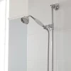 Nuie Traditional Exposed Thermostatic Triple Shower Valve Inc. Riser, 4" Rose & Slide Rail Kit 1 Nuie Traditional Exposed Thermostatic Triple Shower Valve Inc. Riser, 4" Rose & Slide Rail Kit -Shower Baths Discount traditionalexposedthermostatictripleshowervalvetexsvrkitd3